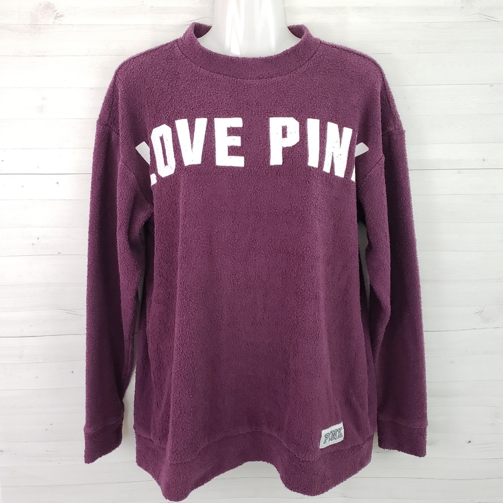 Small PINK VS Purple  Sweatshirt